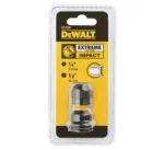 DeWalt 1/2 kuni 1/4 kuuskantadapter. Ventiilid