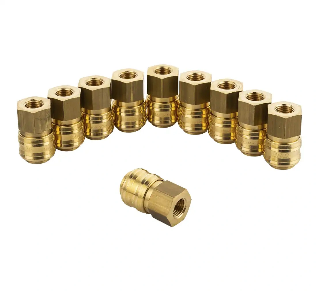 Kiirühendus RQS tüüp 26-G sisekeere 1/4″” – 10 tk. Suruõhutööriistad Kiirühendus RQS tüüp 26-G sisekeere 1/4″” – 10 tk. Suruõhutööriistad