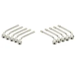 Ventiil tubeless veoauto velgedele kroom TR 545D – 10 tk Veoauto rehvipingid