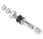 Kroomitud ventiil mootorratta tubeless velgedele TR 43E – 10 tk Rehvitööd