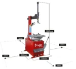 Rehvivahetuspink REDATS M-111F 230V Rehvipingid