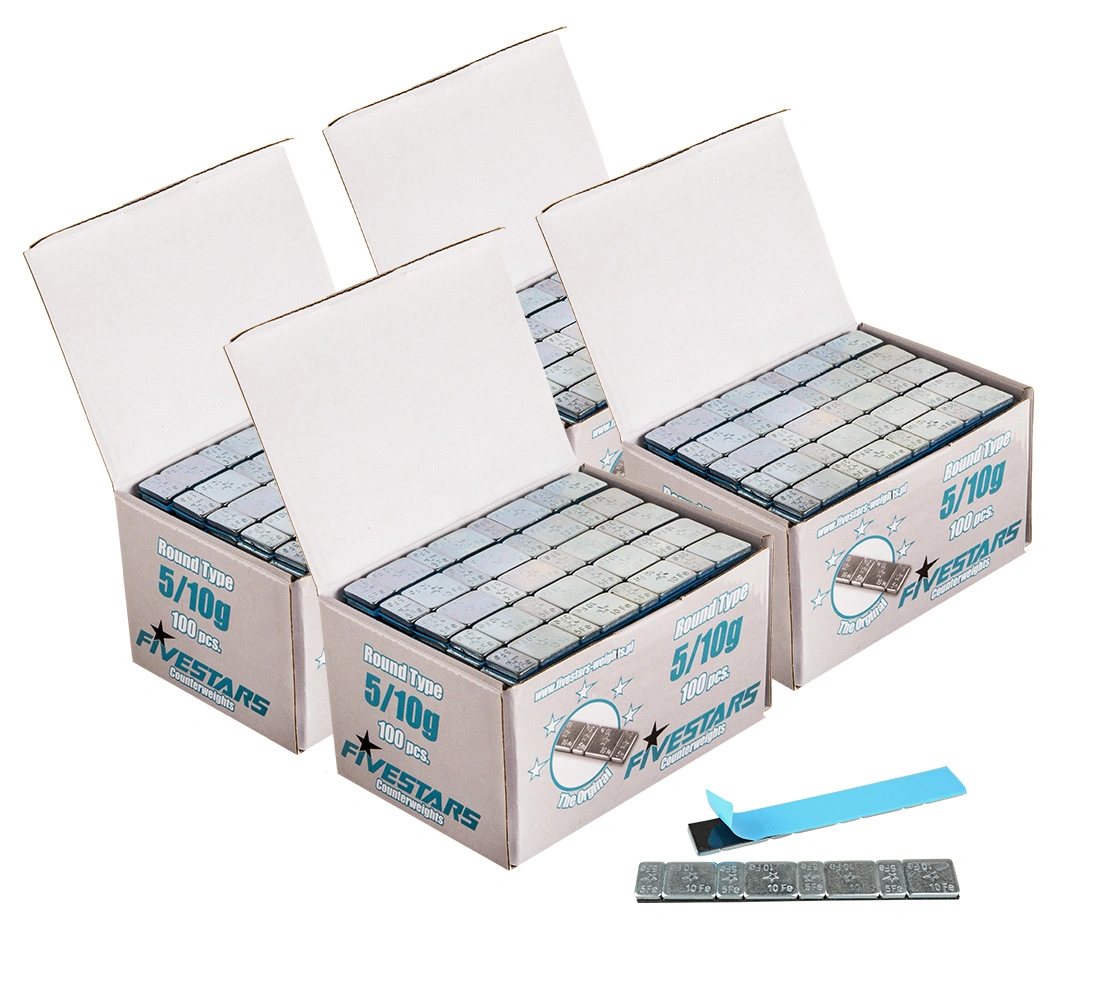Liimiga raskused Fivestars FE 5/10g ümmargused – 400 tk. Veljeraskused Liimiga raskused Fivestars FE 5/10g ümmargused – 400 tk. Veljeraskused