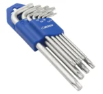 Torx-võtmete komplekt, 9 tk, L-tüüpi, 175 mm, BOXO Võtmete komplektid