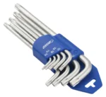 Torx-võtmete komplekt, 9 tk, L-tüüpi, 175 mm, BOXO Võtmete komplektid